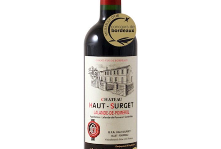Haut Surget Red Wine Award